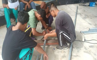 Pelatihan Pengelasan MAS Al-Muhajirin