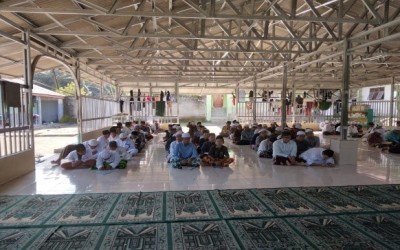 PELAKSANAAN UJIAN MUHAFADZOH (HAFALAN) DI PONDOK PESANREN AL MUHAJIRIN TAHUN AJARAN 2020-2021